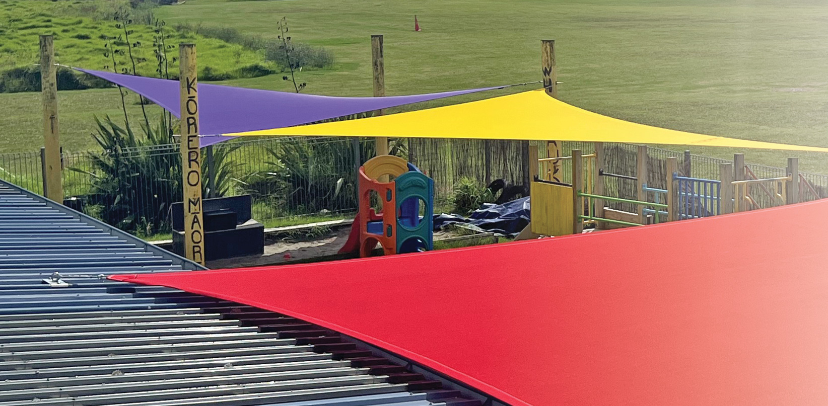 Shade Sails weather protection solutions to Schools, Day Cares, Universities and Kohanga Reo across Northland